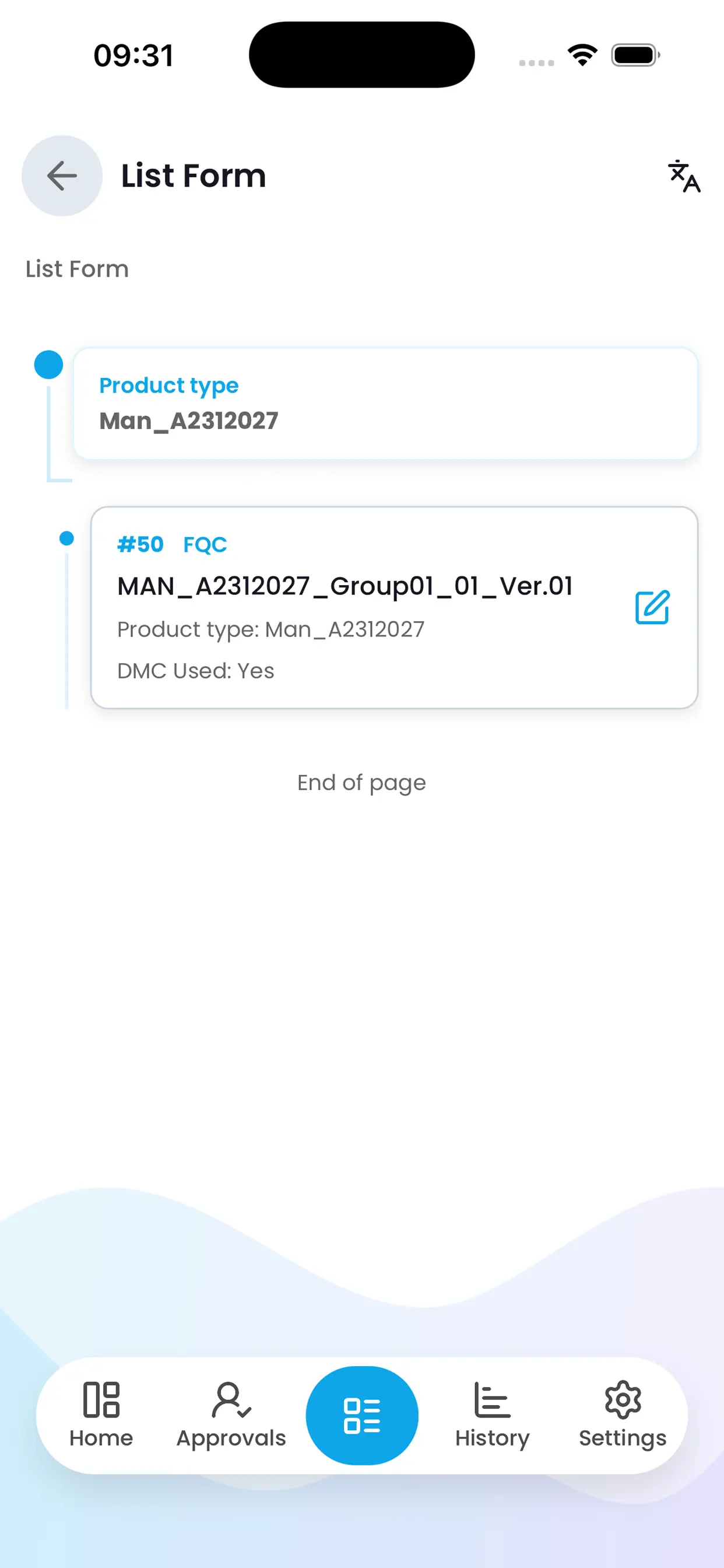 Fine Detection Mobile App thumb 2